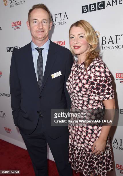 Kieran Breen and Rosita Breen attend the BBC America BAFTA Los Angeles TV Tea Party 2017 at The Beverly Hilton Hotel on September 16, 2017 in Beverly...