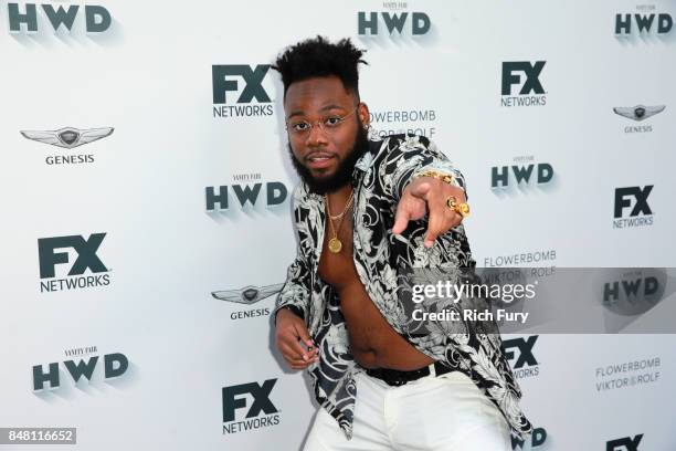 Stephen Glover attends FX and Vanity Fair Emmy Celebration at Craft on September 16, 2017 in Century City, California.