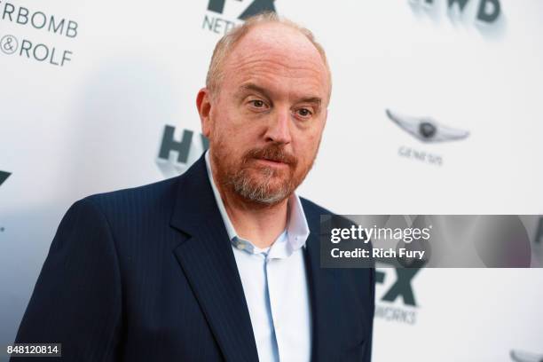 Louis C.K. Attends FX and Vanity Fair Emmy Celebration at Craft on September 16, 2017 in Century City, California.