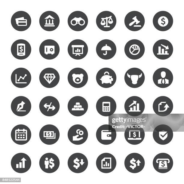 Business And Finance Icon Set High-Res Vector Graphic - Getty Images