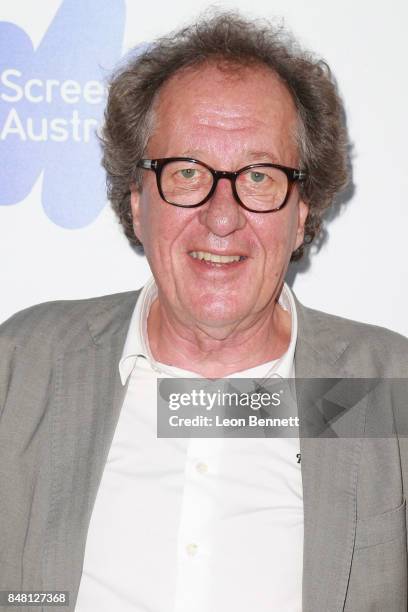 Actor Geoffrey Rush attends The 2017 Australian Emmy Nominee Sunset Reception on September 16, 2017 in Beverly Hills, California.