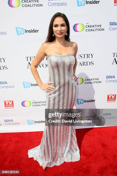 Christiana Leucas at the Television Industry Advocacy Awards at TAO Hollywood on September 16, 2017 in Los Angeles, California.