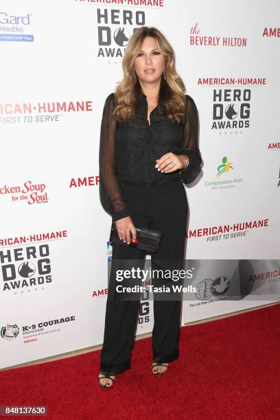 Daisy Fuentes at the 7th Annual American Humane Association Hero Dog Awards at The Beverly Hilton Hotel on September 16, 2017 in Beverly Hills,...