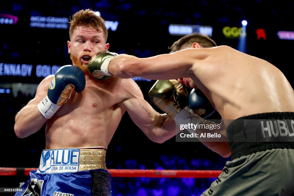 Gennady Golovkin v Canelo Alvarez