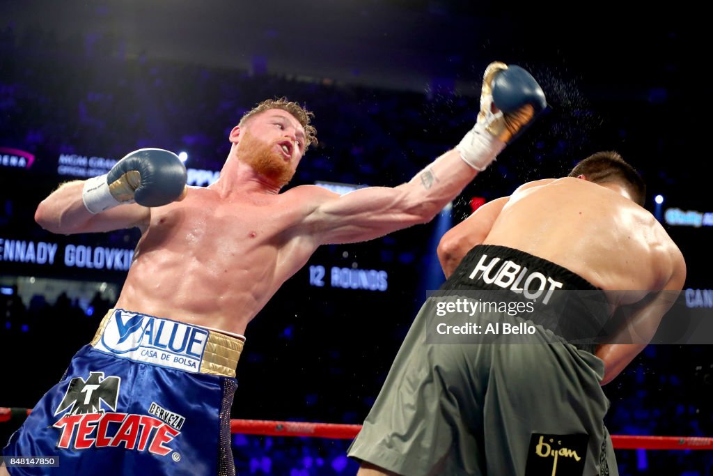 Gennady Golovkin v Canelo Alvarez