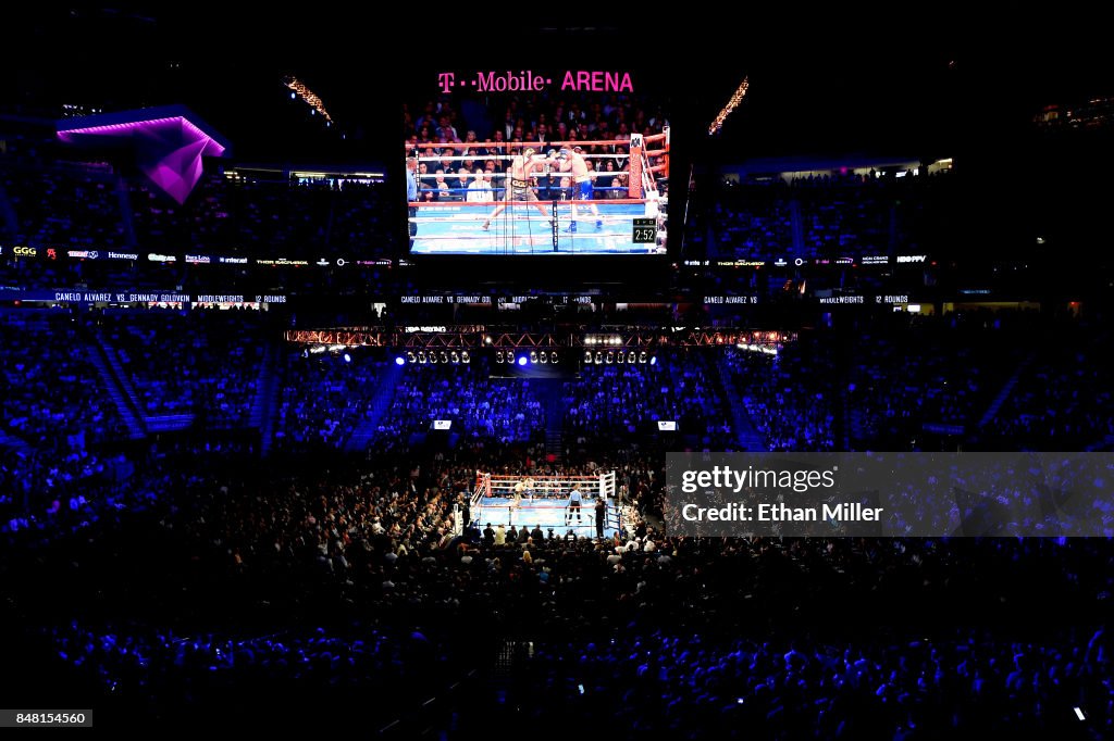 Gennady Golovkin v Canelo Alvarez