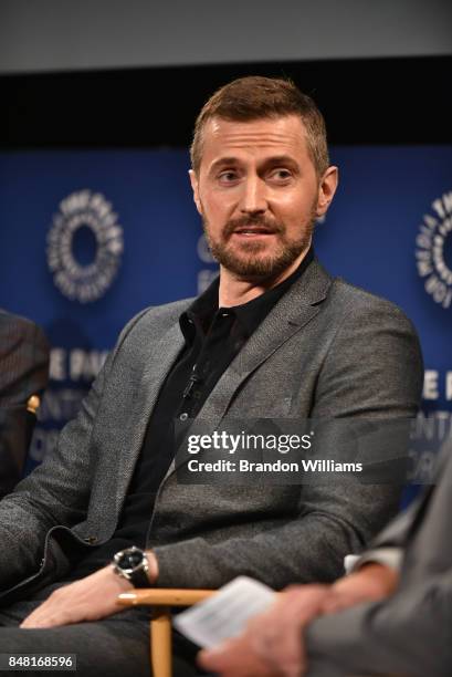 Actor Richard Armitage speaks on a panel during The Paley Center For Media's 11th Annual PaleyFest Fall TV Previews for EPIX at The Paley Center for...