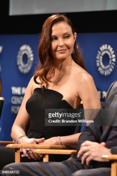 Actor Ashley Judd speaks on a panel during The Paley Center For Media's 11th Annual PaleyFest Fall TV Previews for EPIX at The Paley Center for Media...