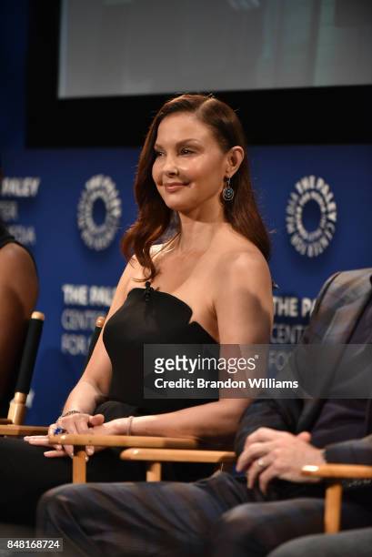 Actor Ashley Judd speaks on a panel during The Paley Center For Media's 11th Annual PaleyFest Fall TV Previews for EPIX at The Paley Center for Media...