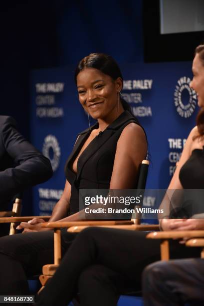 Actor Keke Palmer speaks on a panel during The Paley Center For Media's 11th Annual PaleyFest Fall TV Previews for EPIX at The Paley Center for Media...