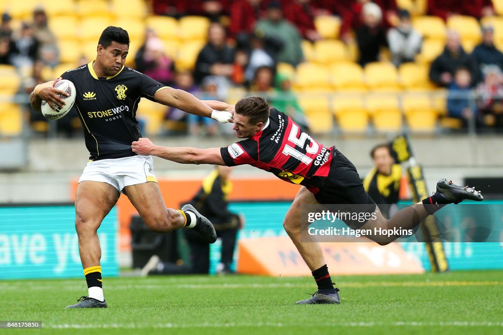 Mitre 10 Cup Rd 5 - Wellington v Canterbury