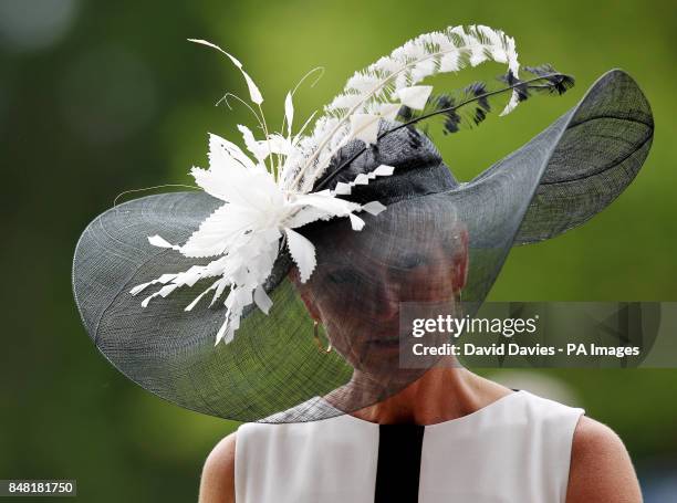 Ladies hat fashion during day four of the 2012 Royal Ascot meeting at Ascot Racecourse, Berkshire.