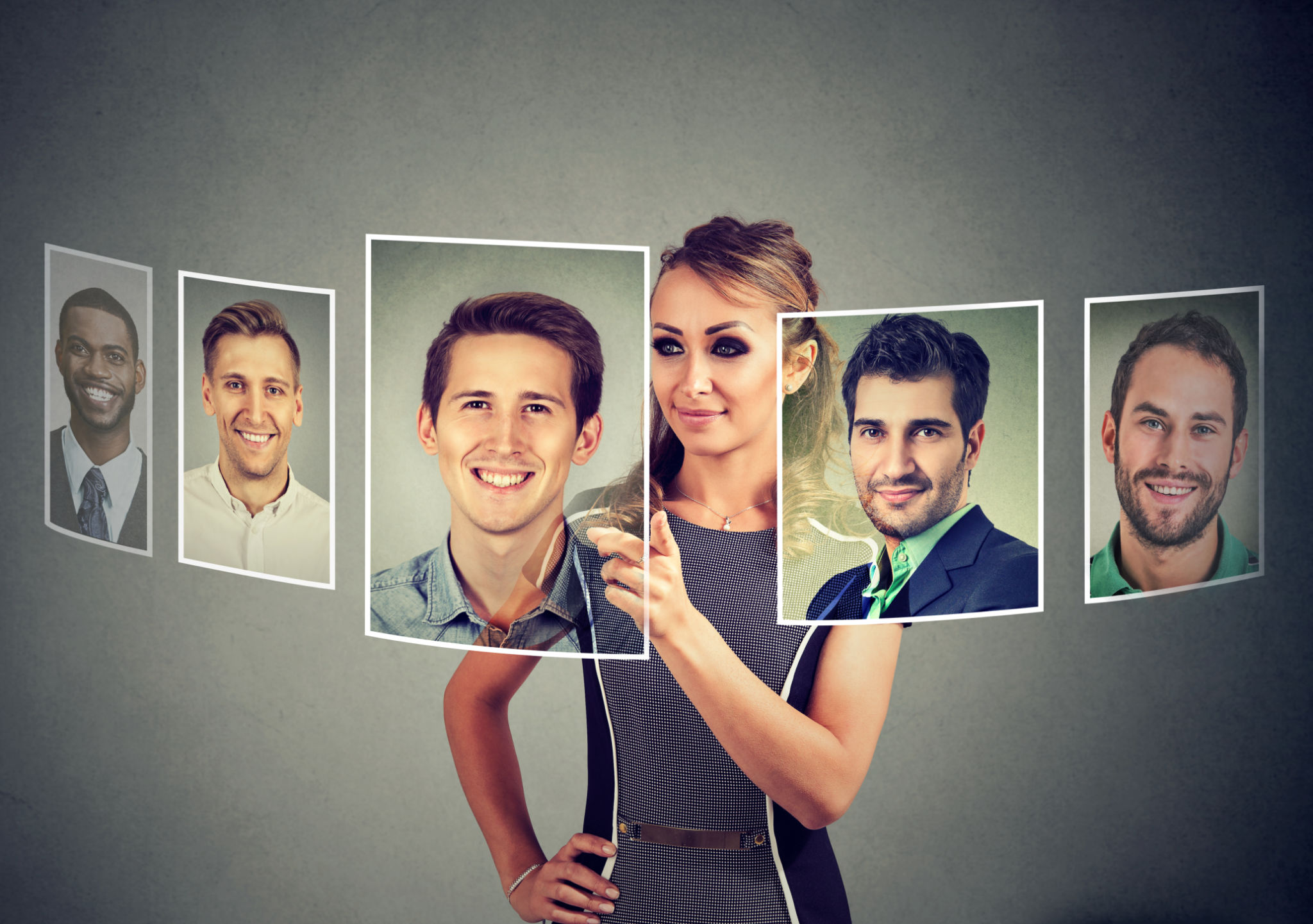 choosing portrait photos