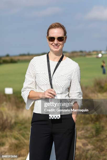 Polina Proshkina attends "The Bridge" 2017 on September 16, 2017 in Bridgehampton, New York.