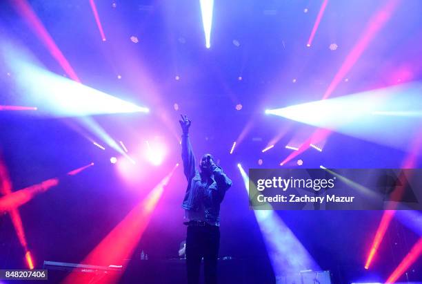 Tory Lanez performs onstage during day 2 at The Meadows Music & Arts Festival at Citi Field on September 16, 2017 in New York City