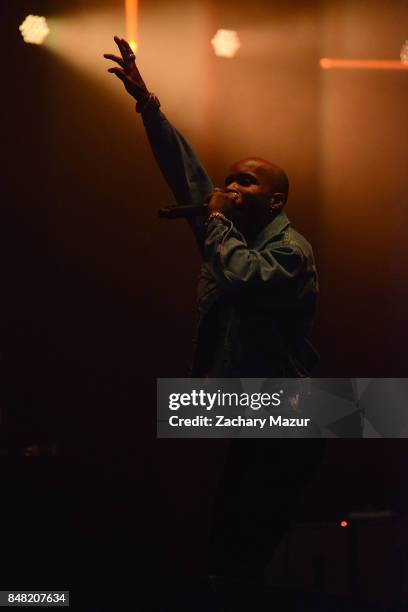 Tory Lanez performs onstage during day 2 at The Meadows Music & Arts Festival at Citi Field on September 16, 2017 in New York City