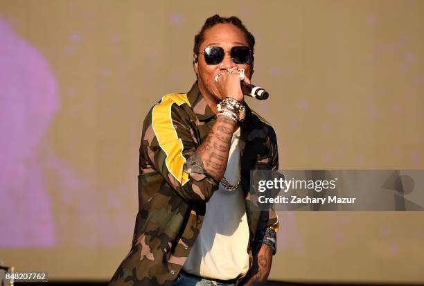 Future performs onstage during day 2 at The Meadows Music & Arts Festival at Citi Field on September 16, 2017 in New York City.