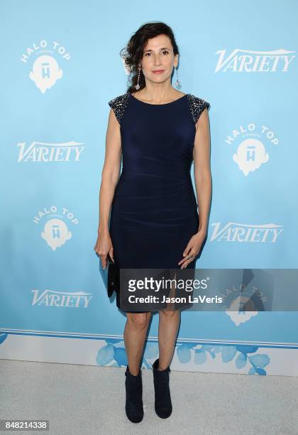 Actress Michaela Watkins attends Variety and Women In Film's 2017 pre-Emmy celebration at Gracias Madre on September 15, 2017 in West Hollywood,...