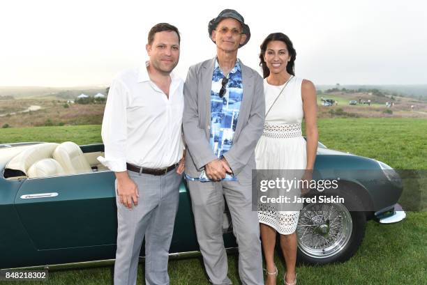 Jeff, Bob Rubin and Shamin Abas attend The Bridge 2017 at the Former Bridgehampton Race Circuit on September 16, 2017 in Bridgehampton, New York.