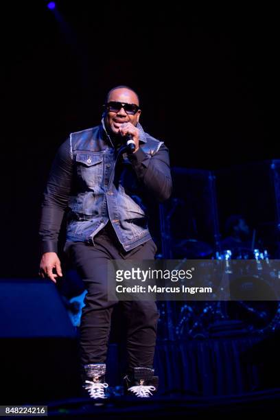 Recording artist Avant performs onstage during the 'A Night of Classic R&B' Saturday Soul Series at Fox Theater on September 16, 2017 in Atlanta,...