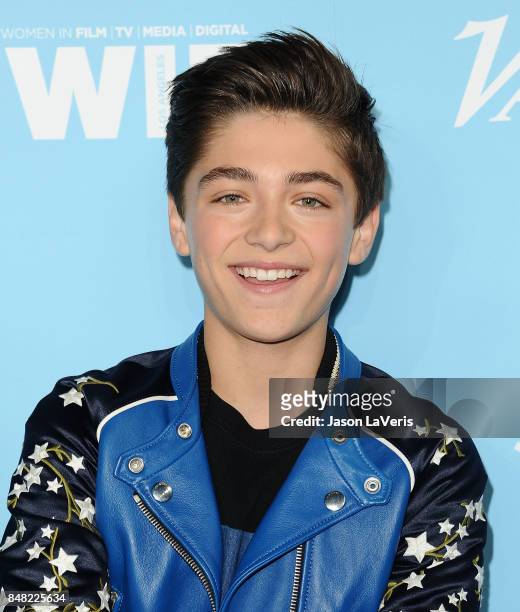Actor Asher Angel attends Variety and Women In Film's 2017 pre-Emmy celebration at Gracias Madre on September 15, 2017 in West Hollywood, California.