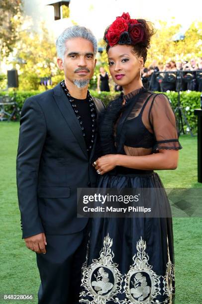 Sol Aponte and Jennia Fredrique attend the 16th Annual Heroes In The Struggle gala reception and awards presentation at 20th Century Fox on September...