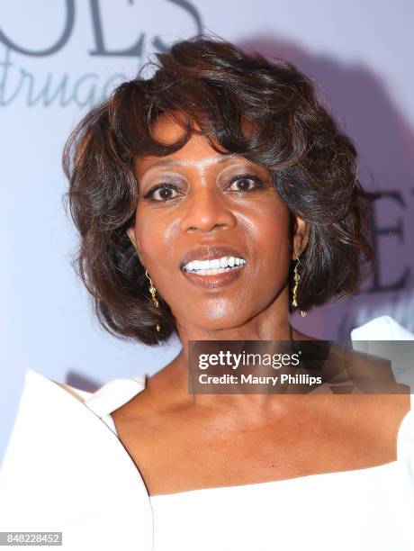 Alfre Woodard arrives at the 16th Annual Heroes In The Struggle gala reception and awards presentation at 20th Century Fox on September 16, 2017 in...