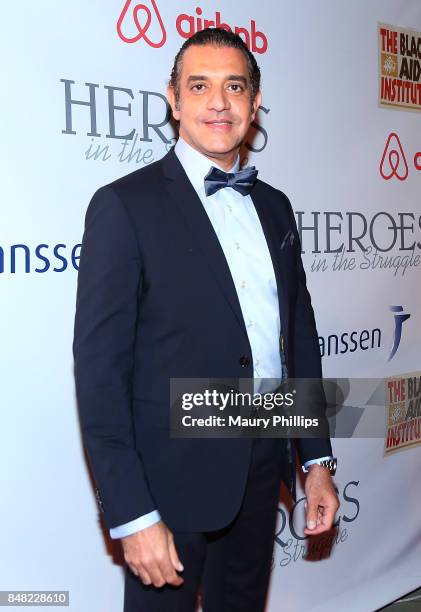 Dr. Hazem Mostafa arrives at the 16th Annual Heroes In The Struggle gala reception and awards presentation at 20th Century Fox on September 16, 2017...