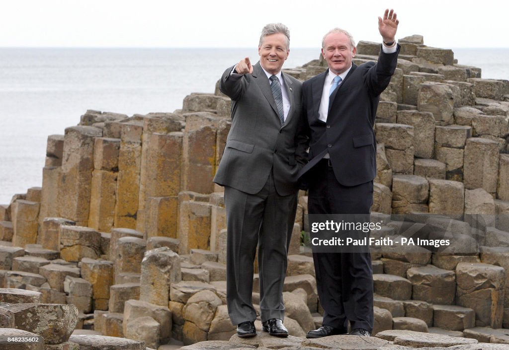 Giant's Causeway visitors' centre opening