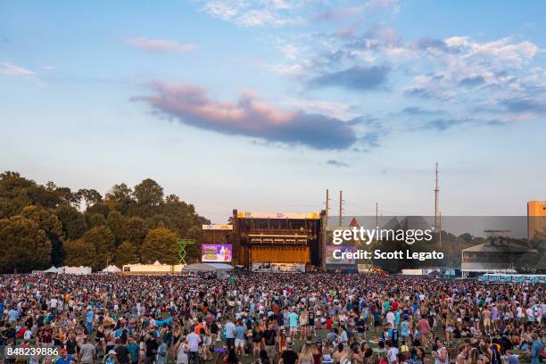 General view during Day 1 of Music Midtown at Piedmont Park on September 16, 2017 in Atlanta, Georgia.