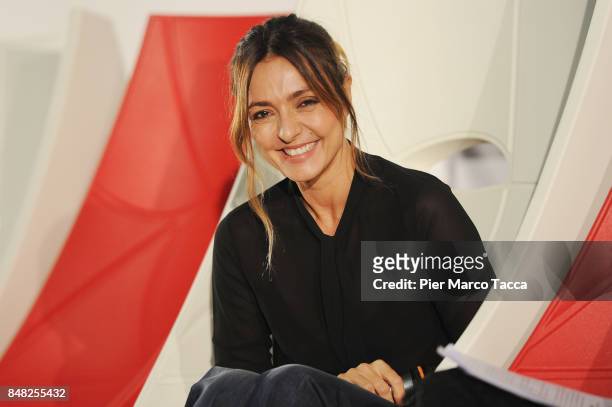 Ambra Angiolini attends FuoriCinema on September 16, 2017 in Milan, Italy.