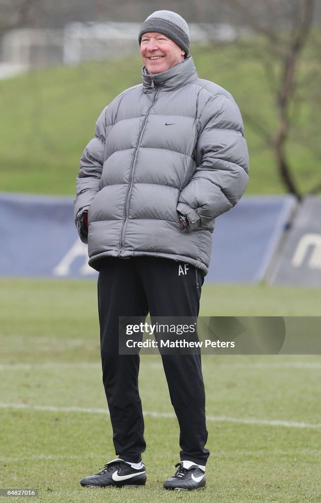 Manchester United Training Session