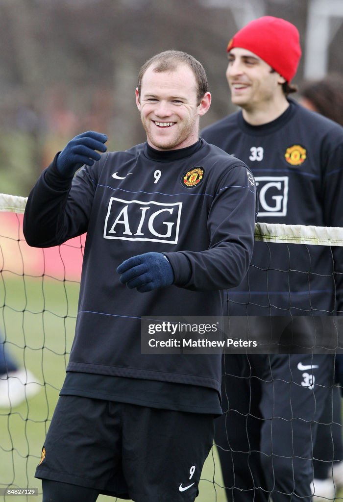 Manchester United Training Session