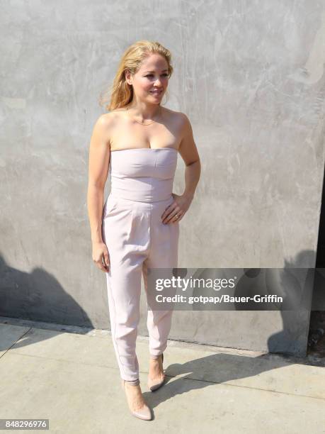 Erika Christensen is seen on September 16, 2017 in Los Angeles, California.