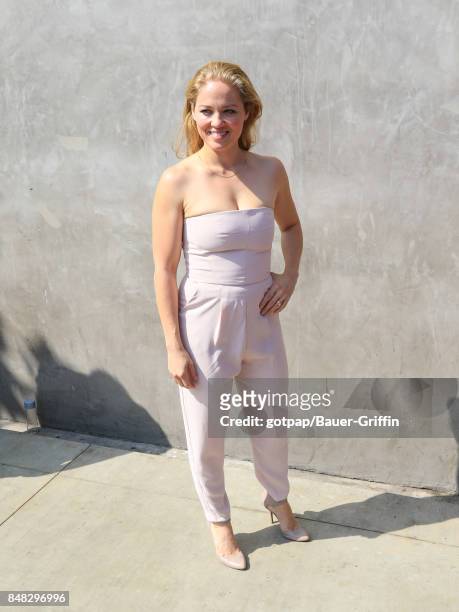 Erika Christensen is seen on September 16, 2017 in Los Angeles, California.