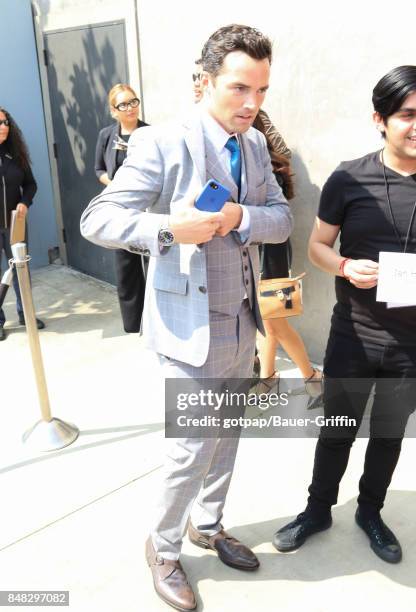 Ian Harding is seen on September 16, 2017 in Los Angeles, California.