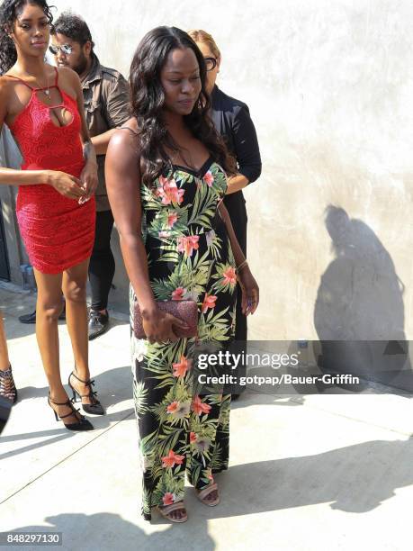 Yetide Badaki is seen on September 16, 2017 in Los Angeles, California.