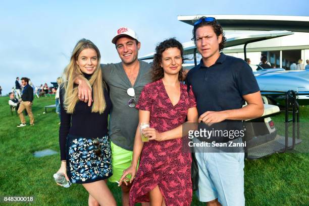 Louisa Warwick, Guest, Taline Arslanian and Vito Schnabel attend The Bridge 2017 at the Former Bridgehampton Race Circuiton on September 16, 2017 in...