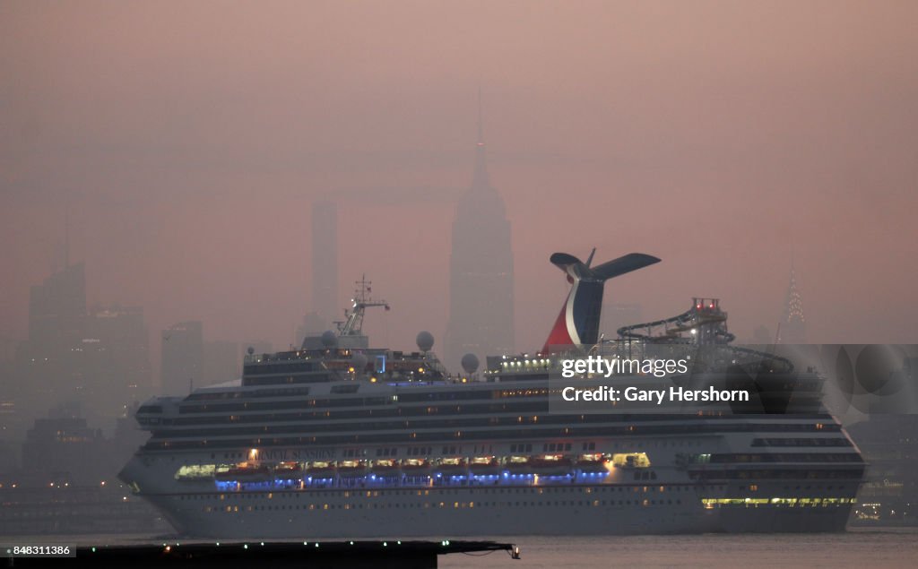 Sunrise in New York City