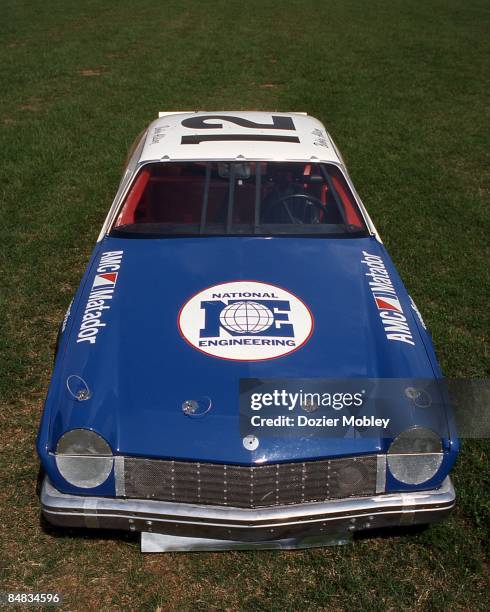 Front shot of Bobby Allison's 1974 AMC Matador taken in August, 1984 from the collection of the International Motorsports Hall of Fame at the...