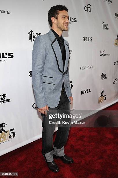 Justin TImberlake arrives at Conde Nast Media Group's Fifth Annual Fashion Rocks at Radio City Music Hall on September 5, 2008 in New York City.