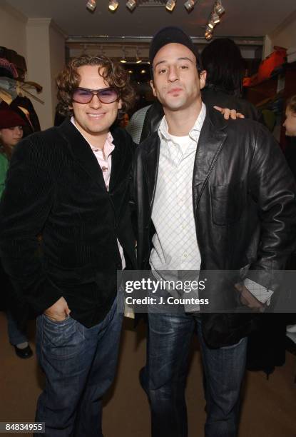 Andrew Parker and Lillo Brancato