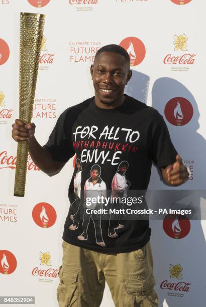 Dizzee Rascal 2012 899 Olympic Torch Relay Coca Cola Concert Stock Photos, High-Res ...
