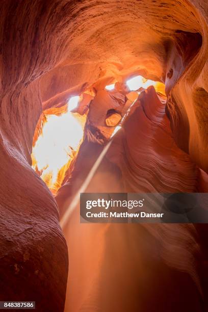 upper antelope canyon at noon 2 - danser stock pictures, royalty-free photos & images