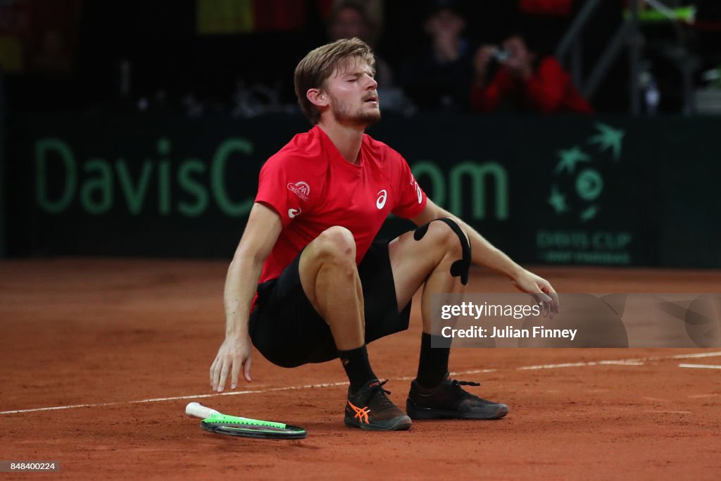 Belgium v Australia - Davis Cup World Group Semi Final: Day 3