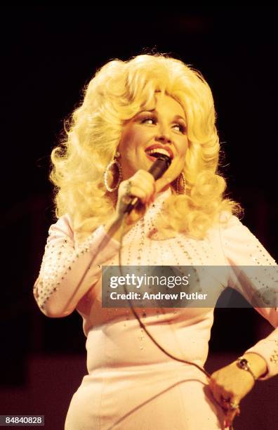 Photo of Dolly PARTON, performing live onstage at the UK Country Music Festival