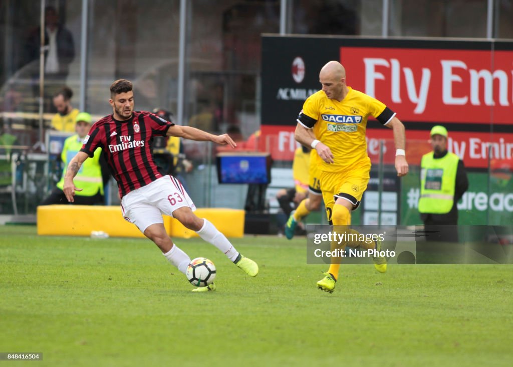 AC Milan v Udinese Calcio - Serie A