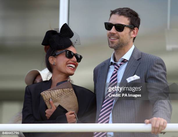 Actress Preeya Kalidas during Ladies Day of the Glorious Goodwood Festival at Goodwood Racecourse, Chichester.