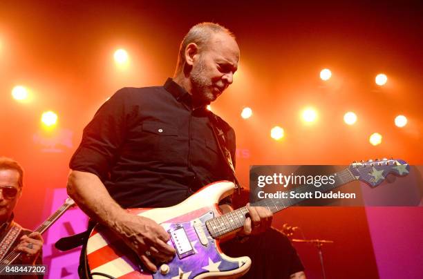 Musician Wayne Kramer of MC5 performs onstage during the second annual Rock for Recovery benefit concert at The Fonda Theatre on September 16, 2017...