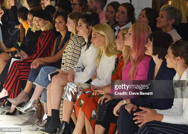 Zawe Ashton, Vicky McClure, Sophie Simnett, Georgina Campbell, Nell Hudson, Amber Anderson, Sabine Getty, Alice Naylor-Leyland, Mary Charteris and...